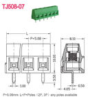 Conector de bloque de terminal de separación de 5,08 mm de 300V 10A para PCB con tornillo M3 y chapa de estaño