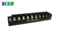 conectores plásticos del bloque de terminales de la barrera 600v 11 tiras de barrera del Pin 100A