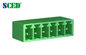 300V 8A PCB Male Plug In Terminal Block , Green Pluggable Terminal Blocks