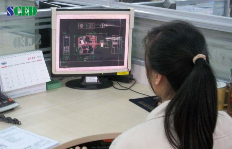 SCED ELECTRONICS CO., LTD. línea de producción de fábrica