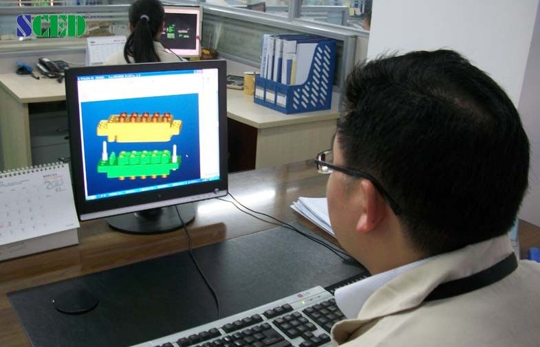 SCED ELECTRONICS CO., LTD. línea de producción de fábrica