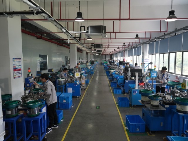 SCED ELECTRONICS CO., LTD. línea de producción de fábrica