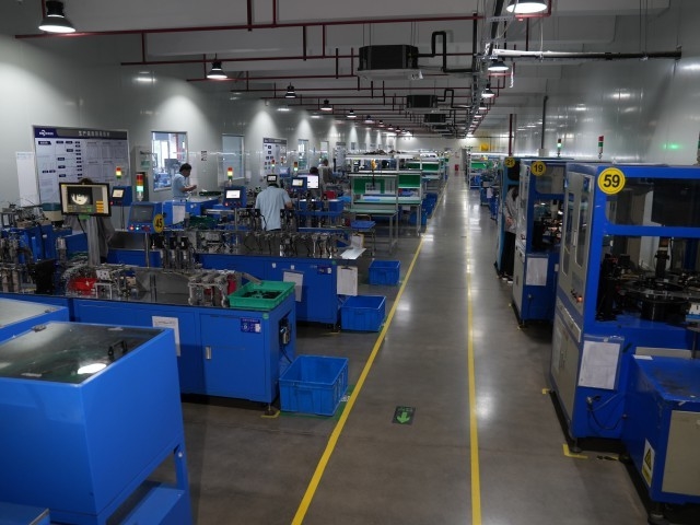 SCED ELECTRONICS CO., LTD. línea de producción de fábrica