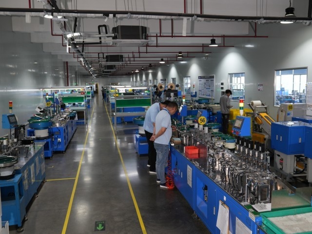 SCED ELECTRONICS CO., LTD. línea de producción de fábrica