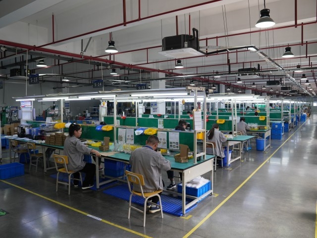 SCED ELECTRONICS CO., LTD. línea de producción de fábrica