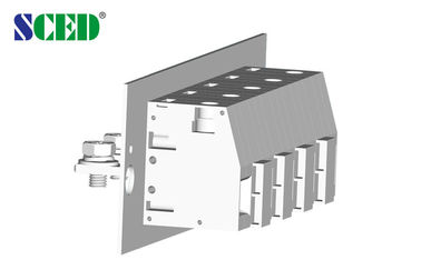 Bloques de terminales de acero de Tin Plated Copper Through Panel PA66 UL94 V0