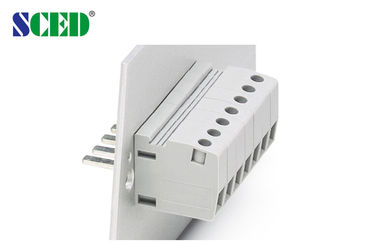 alimentación de 300V 65A con anchura terminal del latón M4 PA66 10.1m m de los bloques de terminales UL94-V0