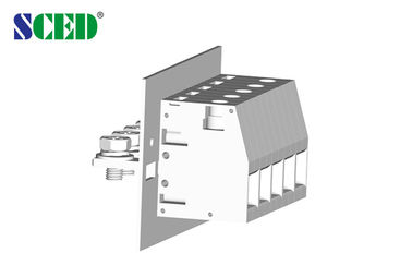 M6 alimentación del tornillo 150A con anchura del AWG 18.8m m de los bloques de terminales 600V 6-1/0