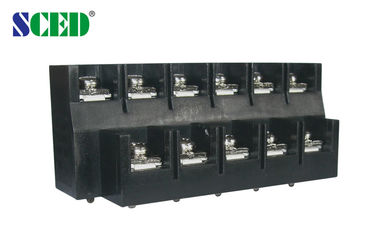 2 filas de bloque de barrera de terminal tipo americano 600V/40A 11 polos 13 mm de latón