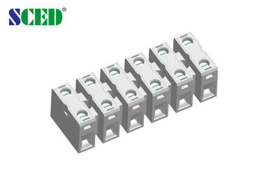 Right Angle Wire Feed Through Panel Mount Terminal Block PCB 600V 20A