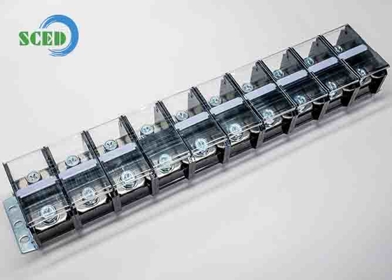 600V 300A Bloque de terminales de alta corriente de alta tensión 45.00mm Conector de terminales eléctricos