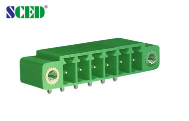 Communication Pluggable Terminal Block Vertical Inlet Pitch 3.81mm 300V 8A 2P-20P