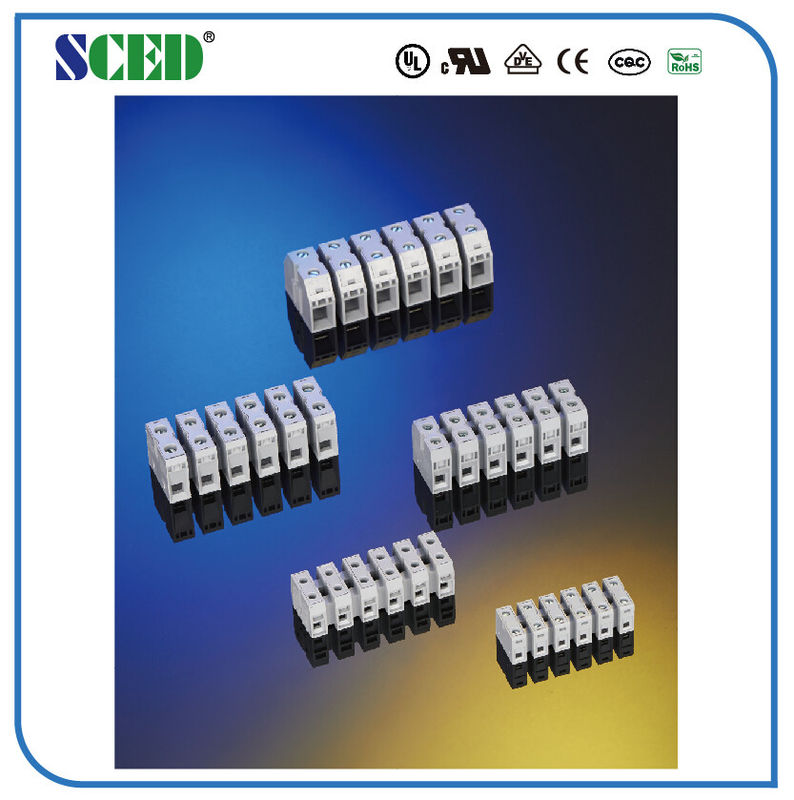 Eche el bloque de conector terminal de 14.5m m 2-16 postes 600V 65A PA66