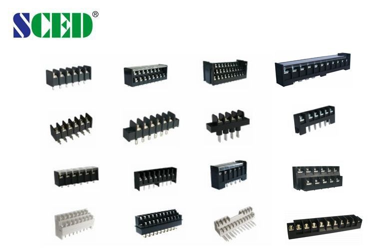 8.255mm Pitch Barrier Screw Terminal Block Connector 2-32 Poles 300V Single Terminal