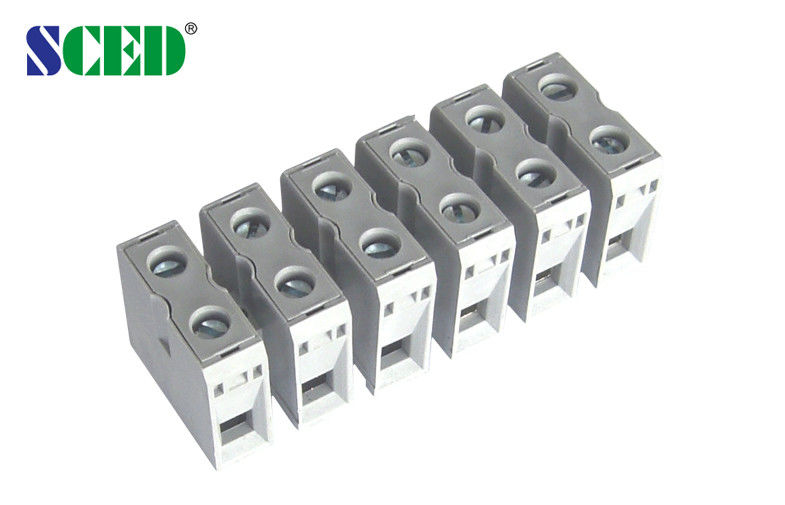 Pitch 14.5mm 600V 65A 2P-24P Alimentación a través del bloque terminal para energía eléctrica
