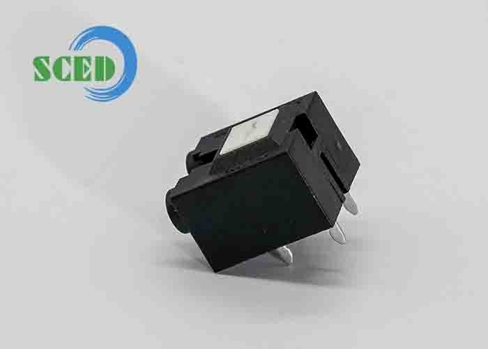 Bloque de terminales de tipo tornillo de tipo PBT de 300 V 10A negro para conexión eléctrica -40C- 105C