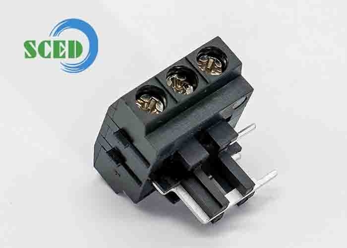 300V 10A M3 conector de bloque de terminal de tornillo 12 24 AWG PBT 6,2 mm de latón espaciador