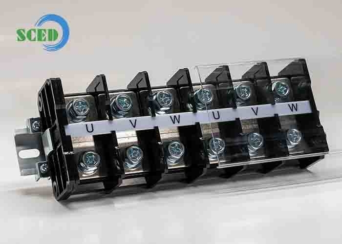 PCB Barrier Terminal Blocks 32.0mm 175A High Current Terminal Block PC M8 Right Angle