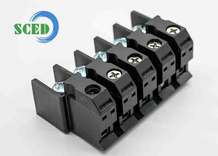 Brass Clamp Cage Feed-through Terminal Block for Heavy-Duty Electrical Applications
