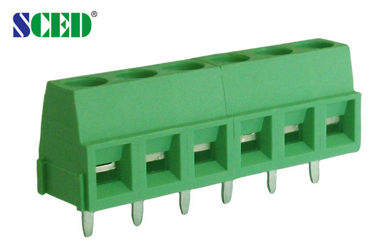 High Voltage Euro PCB Terminal Blocks Electrical Pitch 5.08mm 300V 10A