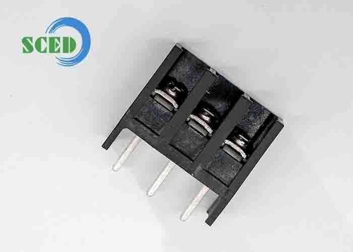 PBT Insulation Material Barrier Terminal Block Rated Current 30 Amps Safe and Electrical Connector for Industrial Machinery