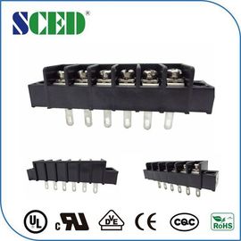 Pequeños bloques de terminales del reborde 7.62m m conector de poder de 14 - 22 AWG
