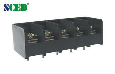 bloque de terminales 300V 20A 2 de la barrera de 9.525m m - conector de Termin de la abrazadera del tornillo de cobre amarillo de 24P PBT