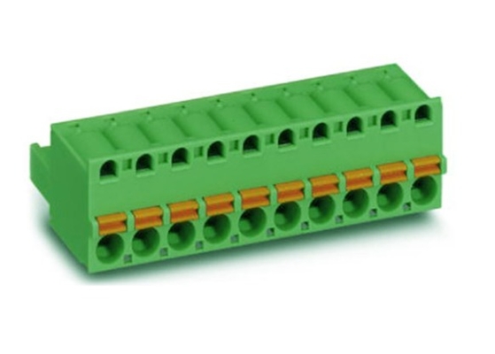bloque de terminales enchufable 250V de 5.0m m con la CA 3000V/el voltaje que soporta minucioso