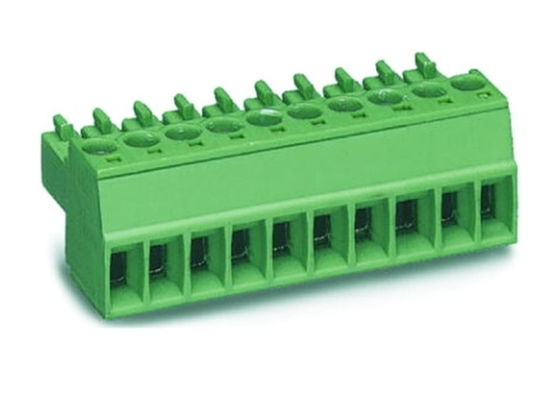 22-14 bloque de terminales enchufable del AWG con voltaje que soporta de 3000V AC/Minute