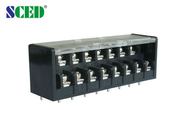 Echada doble 7.62m m de los bloques de terminales del poder de la barrera de los niveles 300V 15A