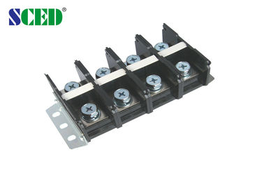 bloque de terminales del conector 45m m de 300A 600V del soporte terminal de gran intensidad del tornillo