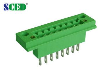 A través del panel 18A 300V enchufan la echada del bloque de terminales 5.08m m, zócalos masculinos