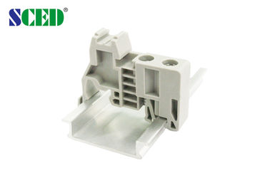 Bloques de terminales del carril de acero de aluminio impermeable del dinar/bloque de terminales que pone a tierra