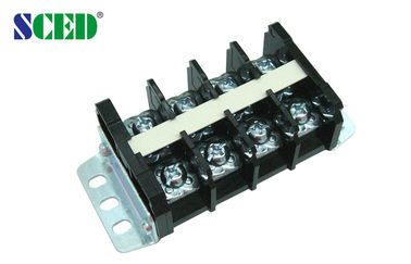 Echada de gran intensidad 600V 60A del conector 19.00m m del bloque de terminales de la barrera del PWB