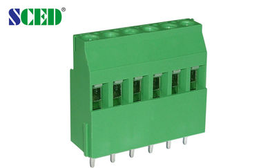 2P-24P conector del bloque de terminales de tornillo del PWB del euro de la echada 5.08m m para la iluminación eléctrica
