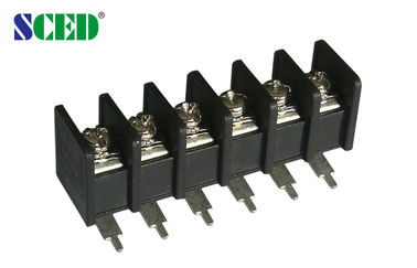 bloque de terminales de la barrera eléctrica de 7.62m m para el conector de la cerca del tornillo de 300V 15A