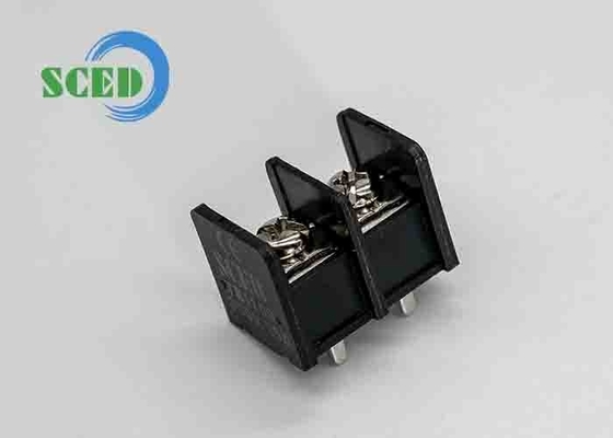 Piso 11.00mm 300V 30A 2-22P Bloque de terminal de barrera PBT Bloque de terminal de energía de latón