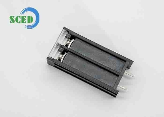 10.00mm Tipo de barrera Bloque de terminales 20A 300V Plástico negro 2 polos