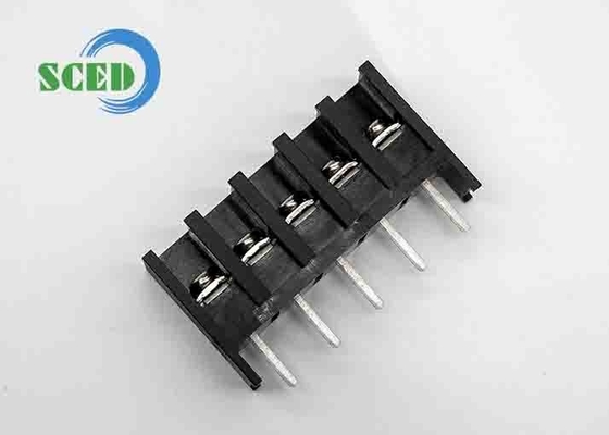 Barrera Negra Terminal Bloque 2-18P 300V 20A Pitch 10.00mm PBT latón 9-10mm
