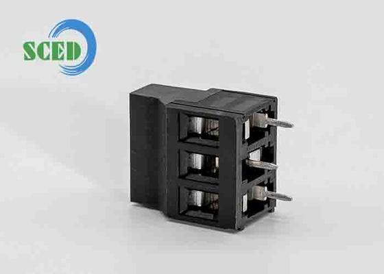 Conexiones de cable seguras con bornera PCB de 22-14AWG en material plástico blanco