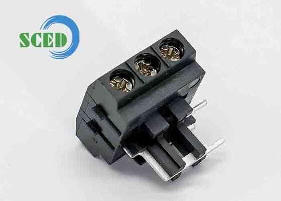 Conector de bloque de terminales de extremo cerrado con capacidad de corriente de 10A y rango de temperatura de 40°C a 105°C Componente de cableado eléctrico