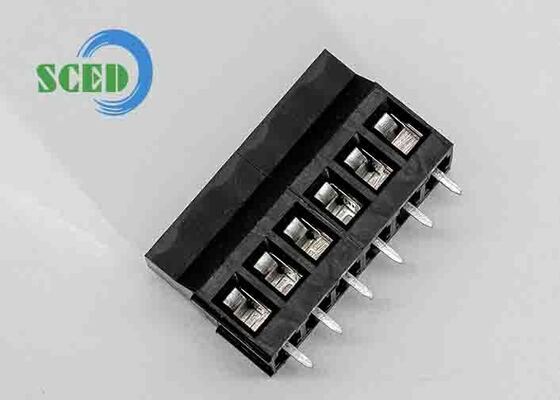 Bloque de terminales de PCB revestido de estaño con contactos 2P-16P para el montaje a través de agujeros en ensamblajes electrónicos