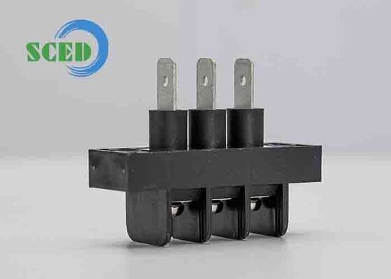 Bloque de conexión de barrera de 2 a 24 polos con número de contactos de 2P a 24P diseñado para conexiones de circuitos eléctricos