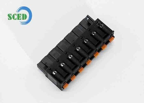 Bloque de terminal eléctrico de entrada de alambre vertical con material de carcasa PA66 robusto diseñado para conexiones eléctricas seguras