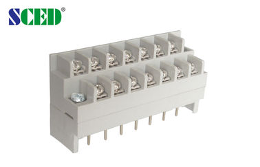 Conectores PBT UL94 del bloque de terminales de la barrera llana multi/del bloque del cableado