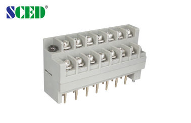 bloque de terminales de la barrera del PWB de 300V 15A, conectores del terminal de cableado