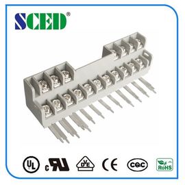 Bloque de terminales 7.62m m de la barrera del conector del tornillo del PWB 9.52m m para el poder del inversor
