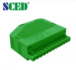 5.08m m enchufan los conectores del bloque de terminales de alambre que el alambre de PA66 13pin recoge la caja