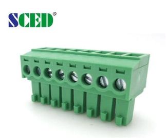 El PWB enchufa el conector del bloque de terminales de los bloques de terminales 3.81m m 5.0m m 5.08m m Electric Power