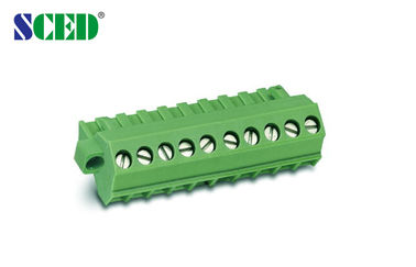 Echada enchufable femenina 5.08m m 300V 18A 2P - del bloque de terminales del enchufe bloque de terminales enchufable 20P
